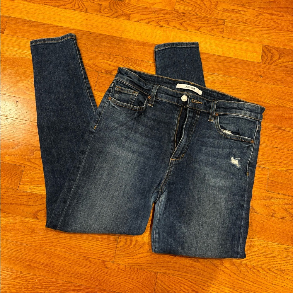 Joe's Jeans Blue High Rise Skinny Ankle